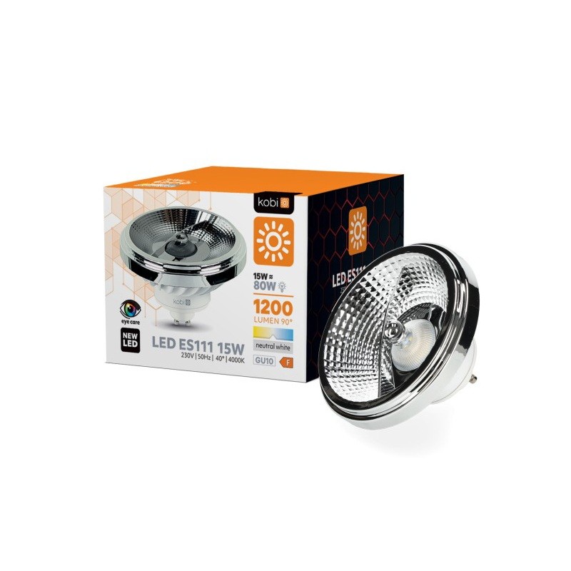 Żarówka LED GU10 ES111 15W biała neutralna 40°