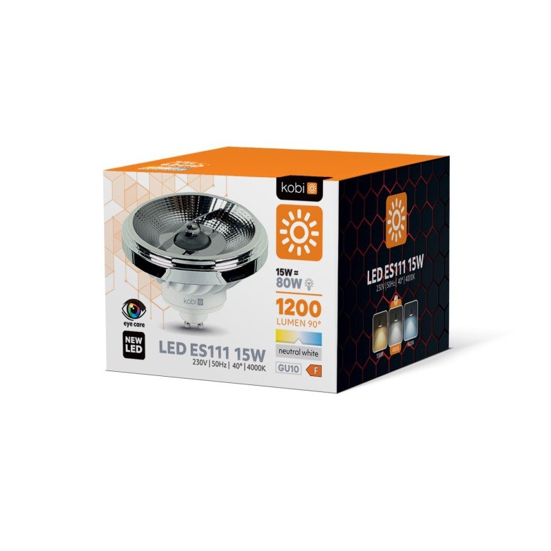 Żarówka LED GU10 ES111 15W biała neutralna