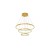 Żyrandol, lampa LED sufitowa Coma 77W 20/40/60/cm CCT złoty