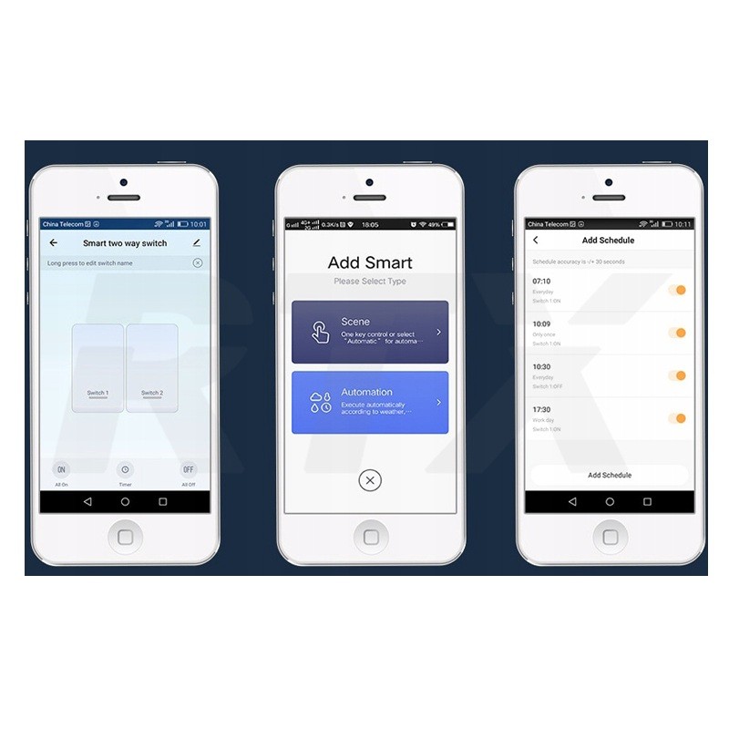 włącznik światła zjgbee 2obw.