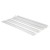 Ramka natynkowa do panelu 60x60 kwadratowego wysoka 62mm składana biała