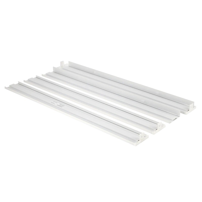 Ramka natynkowa do panelu 60x60 kwadratowego wysoka 62mm składana biała