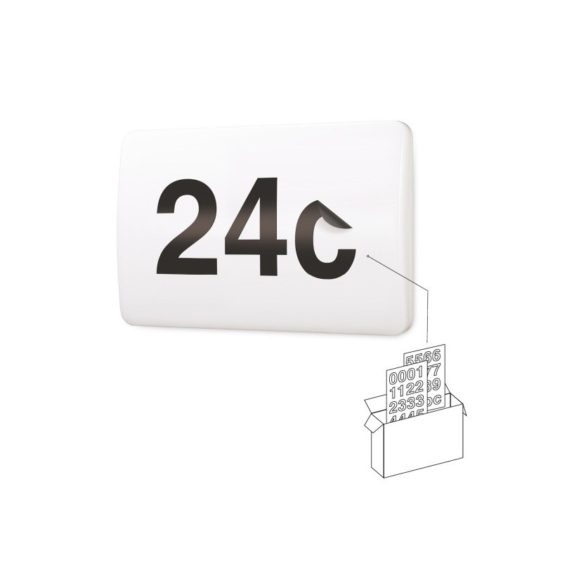 Plafon LED NUMOS 5W/7W/10W LX 230V IP65 4000K - biała neutralna