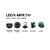 Latarka LED X-MPR 5W 6000K IP54 LED2B z magnesem