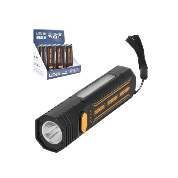 Latarka LED X-MPR 4 6000K LED2B 250lm z podwójnym światłem