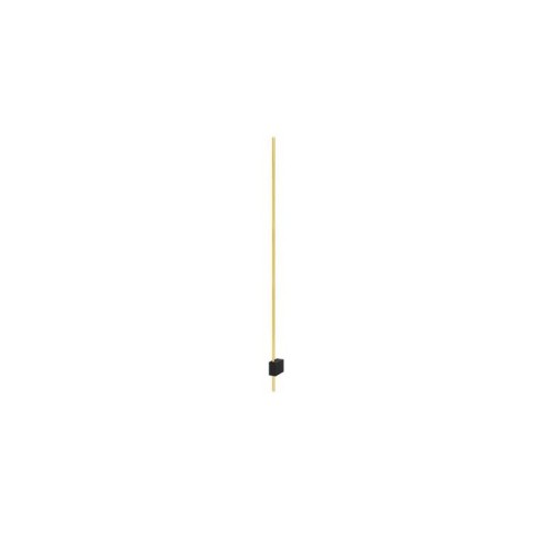 Kinkiet ścienny lampa LED COMO 12W 120cm 4000K czarny + złoty