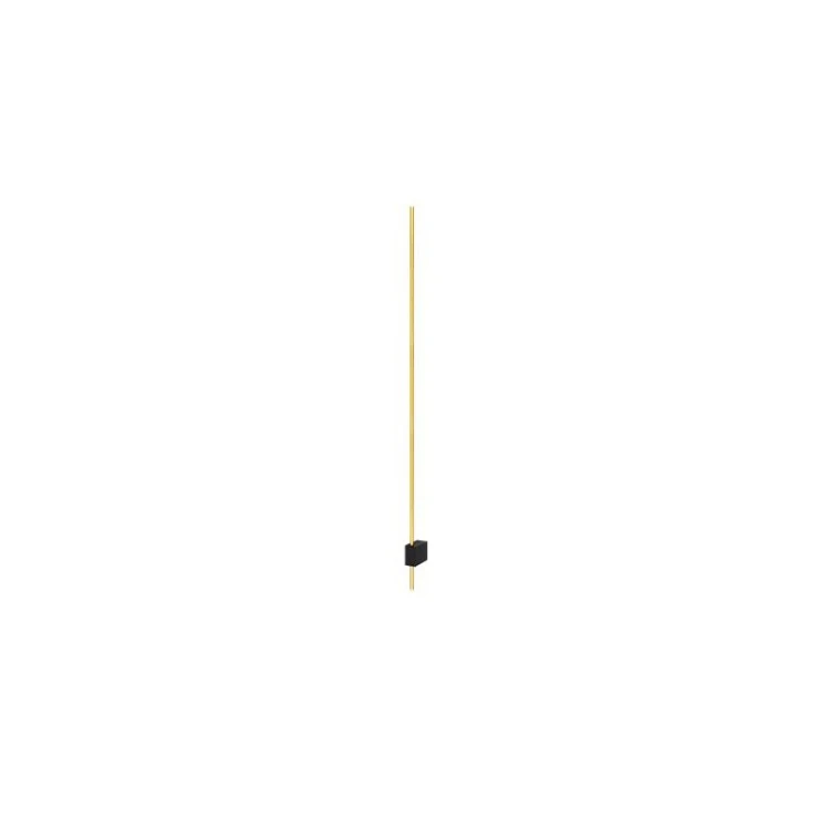 Kinkiet ścienny lampa LED COMO 12W 120cm 4000K czarny + złoty