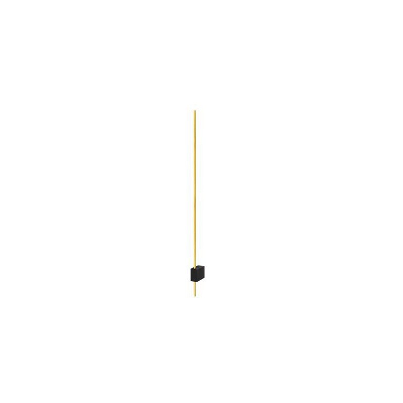 Kinkiet ścienny lampa LED COMO 9W 90cm 4000K czarny + złoty