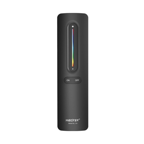 Pilot LED RGB+CCT MiBoxer Milight C4 czarny z uchwytem magnetycznym