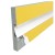 profil 2m aluminiowy typ J