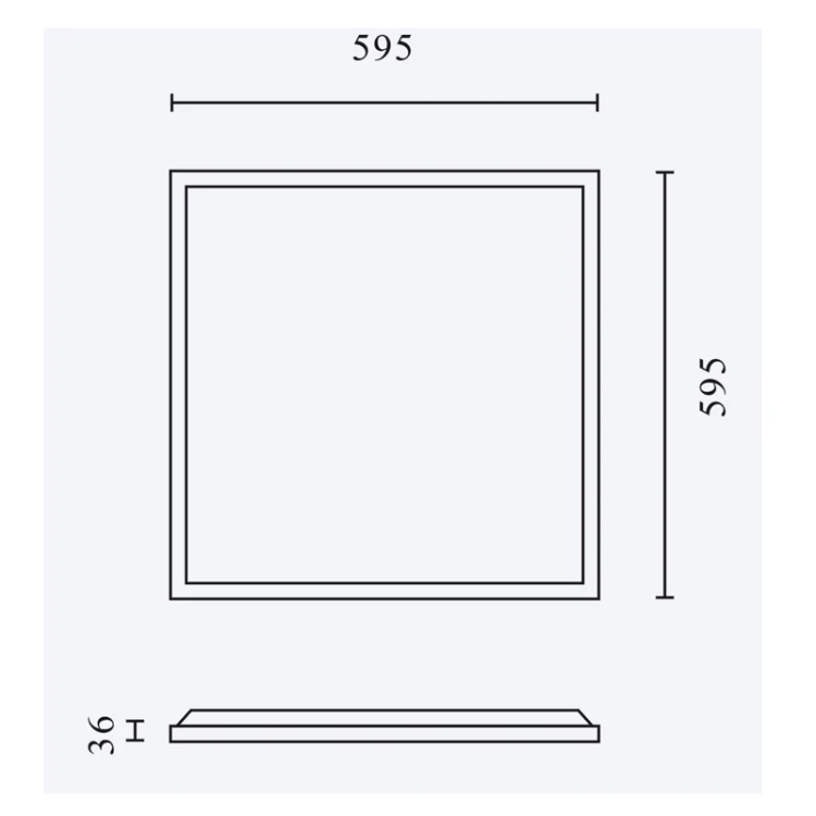 wymiary panelu ledline 216846