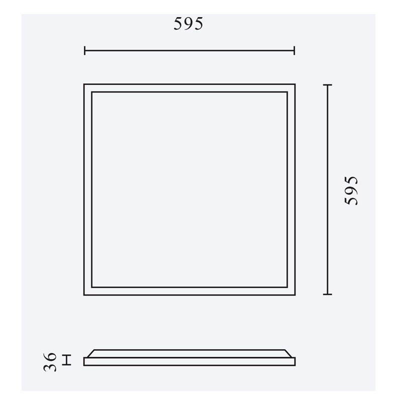 wymiary panelu ledline 216846