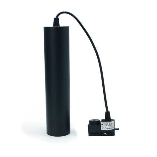 Lampa wisząca na szynoprzewód 240x55 czarna Tractus Rope Slim