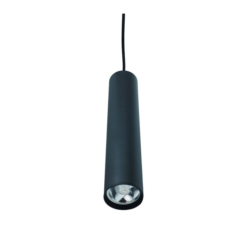 Lampa wisząca na szynoprzewód 240x55 czarna Tractus Rope Slim