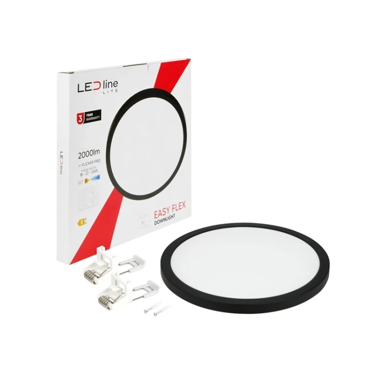 plafon IP20 okrągły 3K/4K/5K 18/21/24W