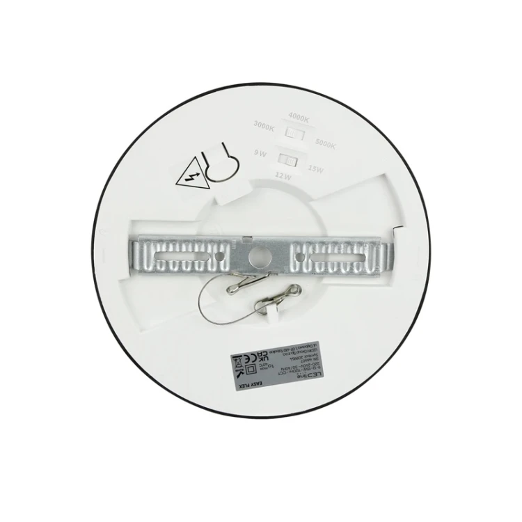 Plafon LED line LITE Downlight EASY FLEX 3CCT(3K/4K/5K) 9/12/15W 1050lm okrągły IP20 czarny