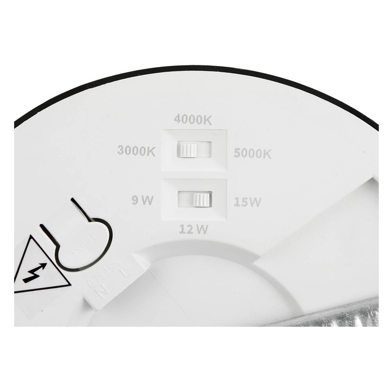 Plafon LED line LITE Downlight 3CCT(3K/4K/5K) 9/12/15W 1050lm okrągły IP20
