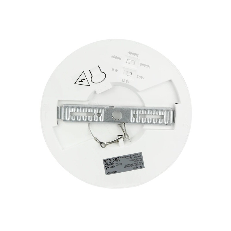 Plafon LED line LITE Downlight EASY FLEX 3CCT(3K/4K/5K) 9/12/15W 1120lm okrągły IP20 biały