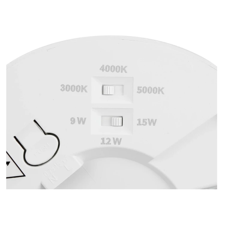 Plafon LED line LITE Downlight EASY FLEX 3CCT(3K/4K/5K) 9/12/15W 1120lm okrągły IP20 biały