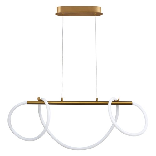 Lampa wisząca EMMA LED 38W 230V 4000K złota