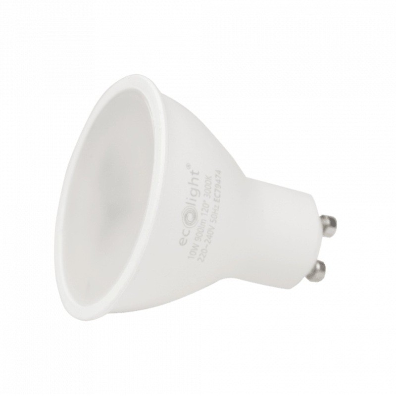 ŻARÓWKA LED GU10 10W 3000K biała ciepła