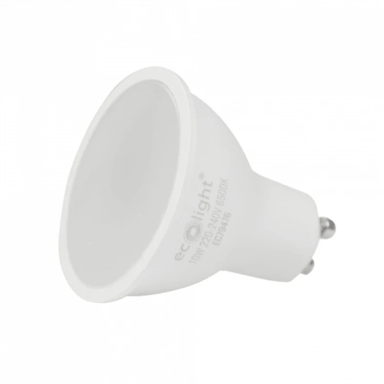 ŻARÓWKA LED GU10 10W 6500K biała zimna