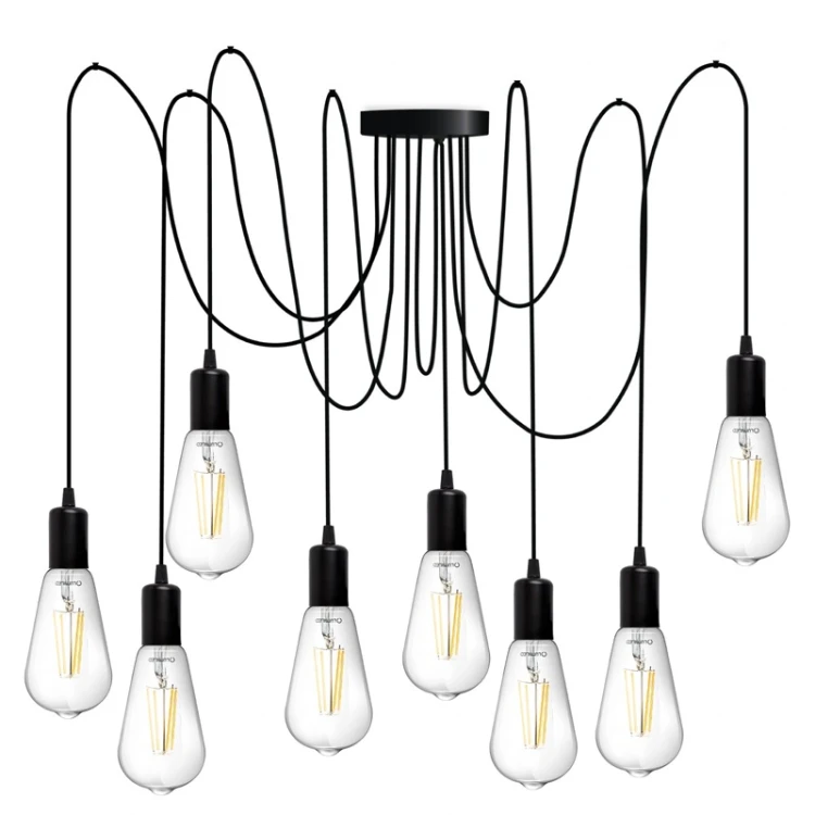 lampa pająk 8 opraw