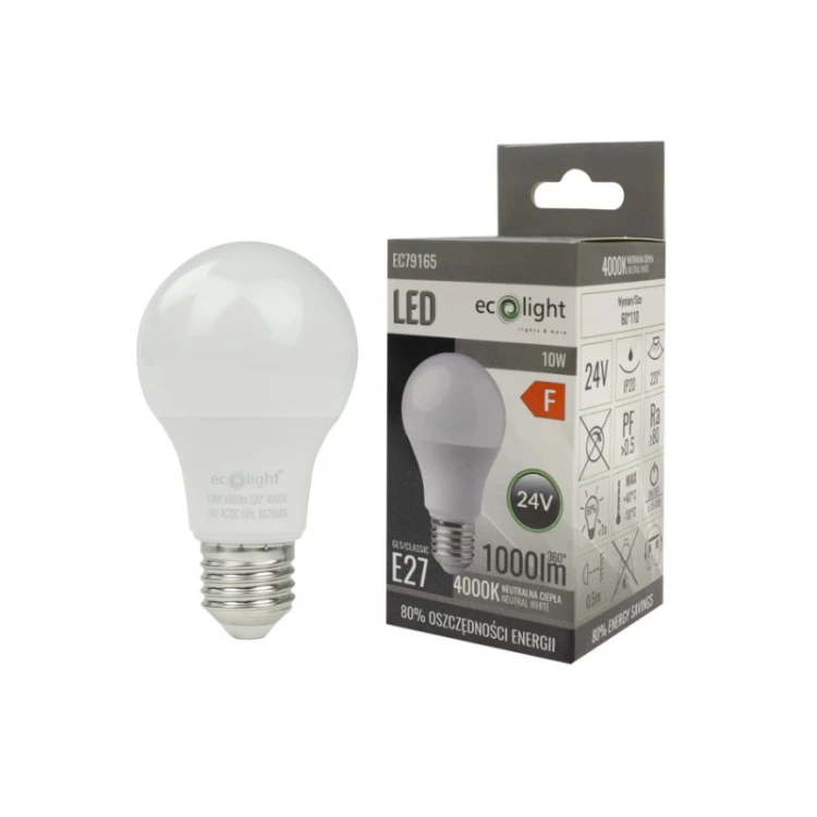 żarówka 10W 24W neutralna