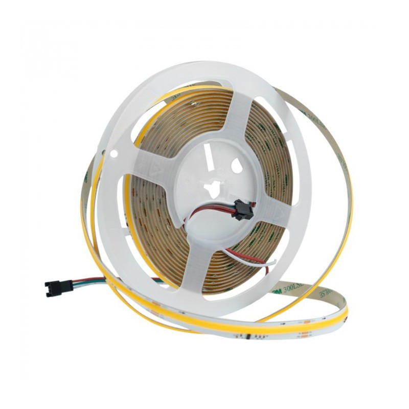 Taśma LED COB 360 24V 3000K 13W/m IP20 IC DIGITAL WS2811 5m