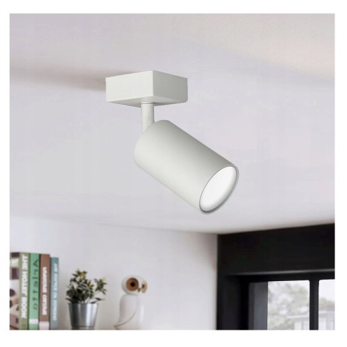lampa sufitowa GU10 biała