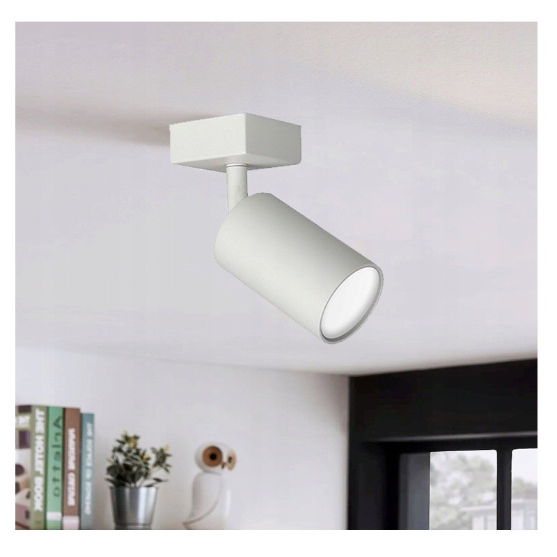 lampa sufitowa GU10 biała