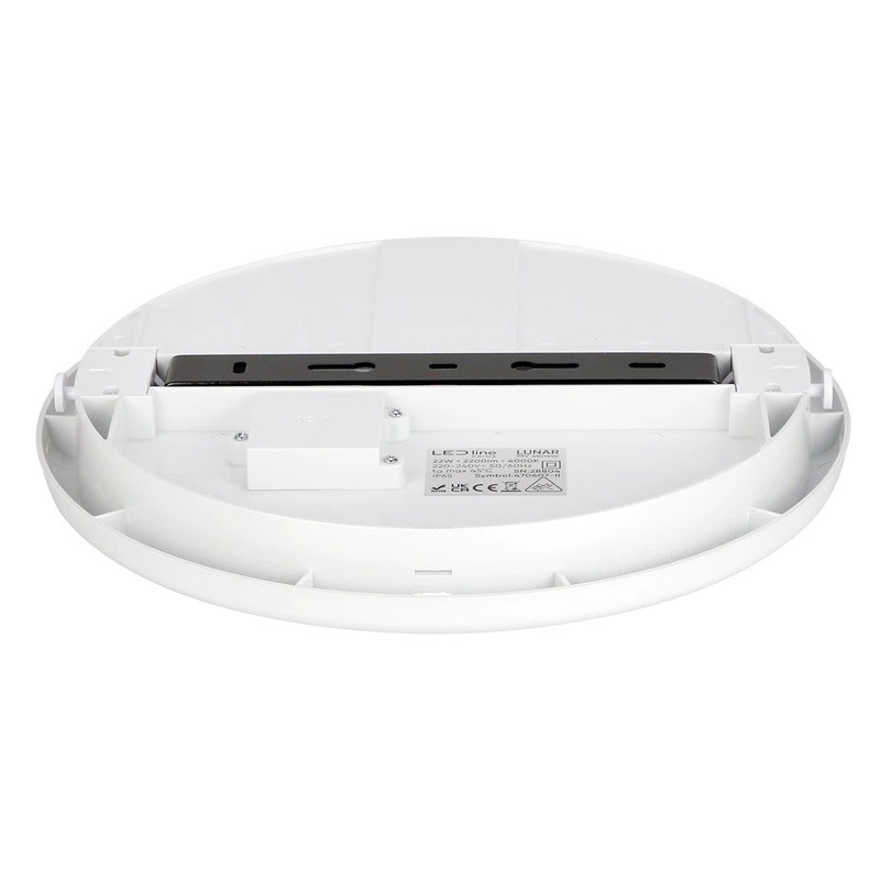 Plafon LED LEDline PRIME LUNAR z czujnikiem 22W 230V IP65 4000K - biała dzienna