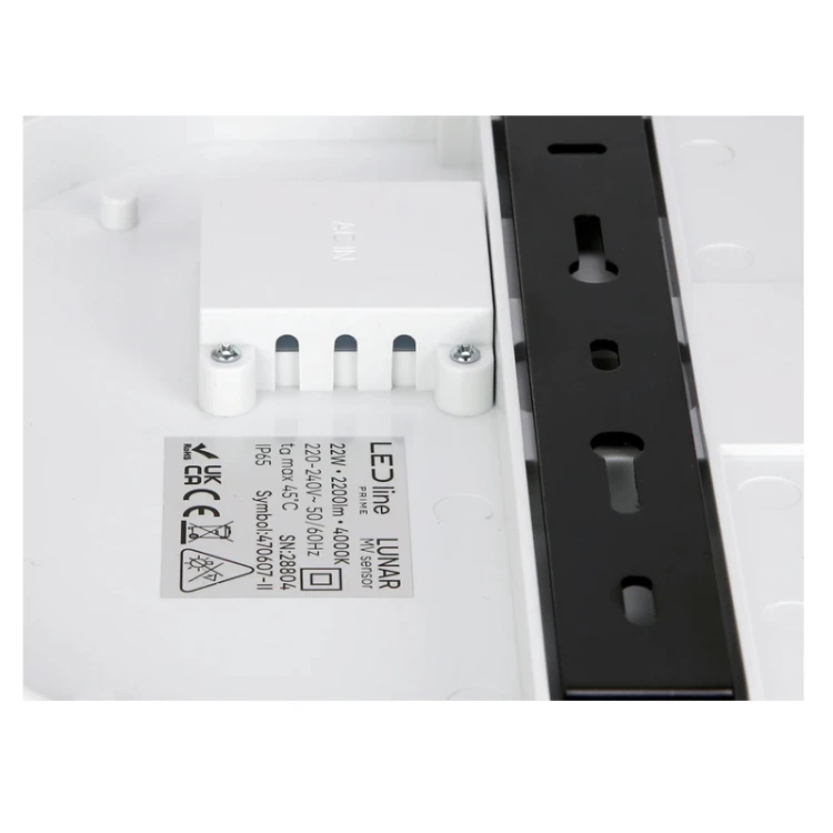 Plafon LED LUNAR z czujnikiem 22W neutralny