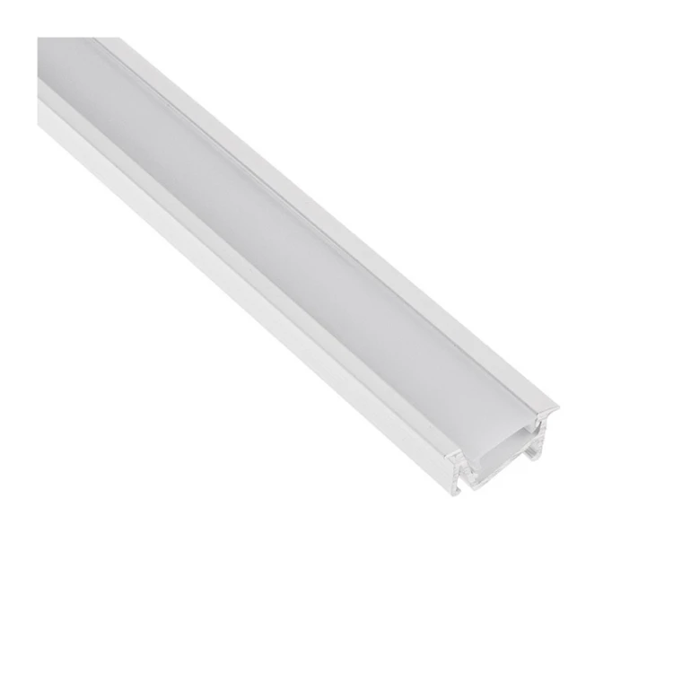 Profil aluminiowy biały Zenoline 2m wpuszczany z kloszem mlecznym