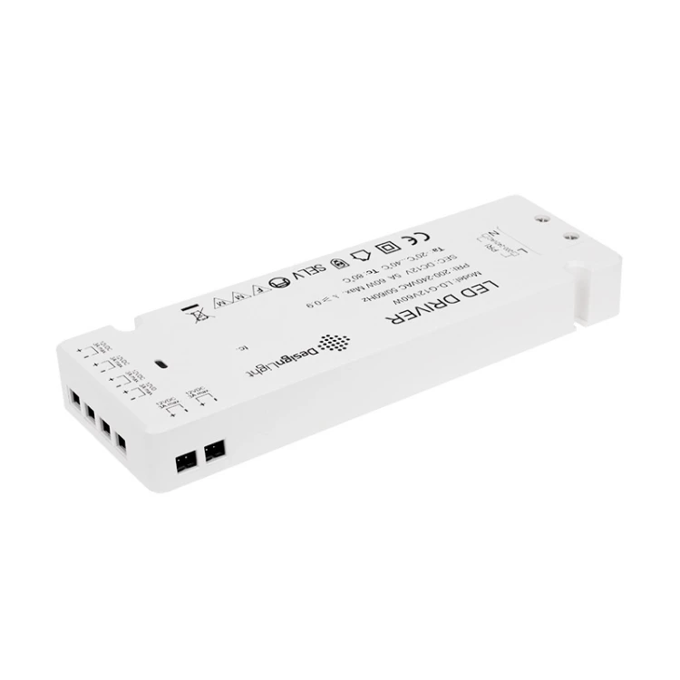 Zasilacz LED 60W 12V 5A z gniazdami mini