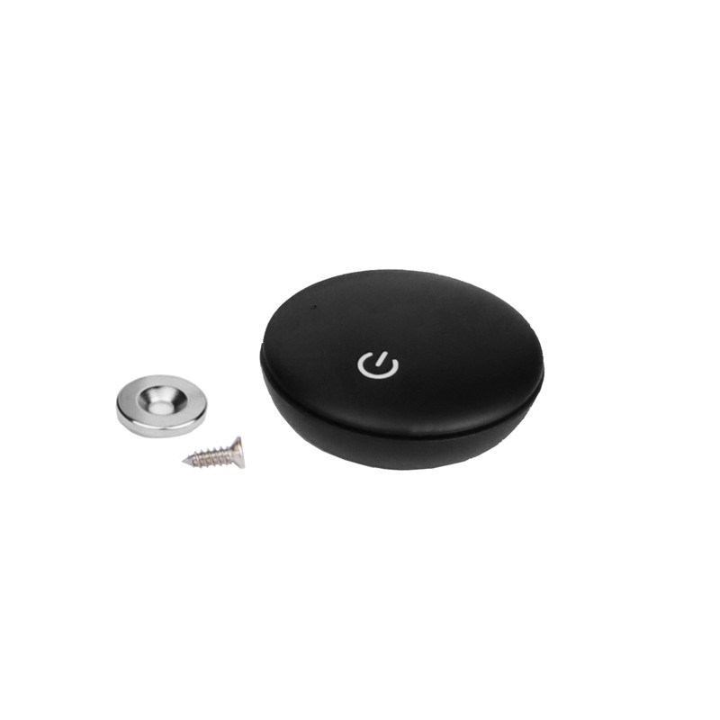 Wyłącznik ze ściemniaczem UFO czarny