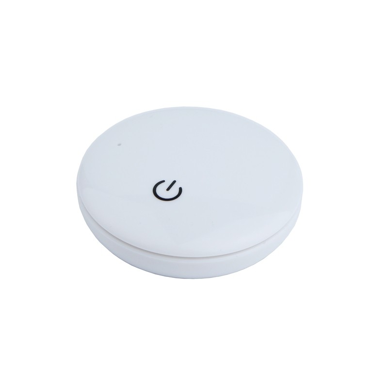 Sterownik RF i wyłącznik ze ściemniaczem UFO biały