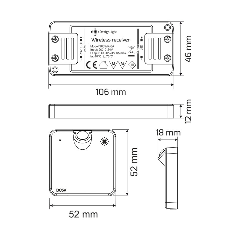 wymiary zestawu DELI 3