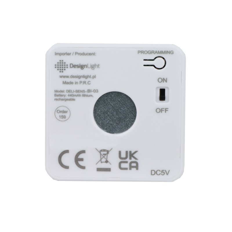 DELI 3 Sensor PIR ze ściemniaczem DELI-SENS-BI-03