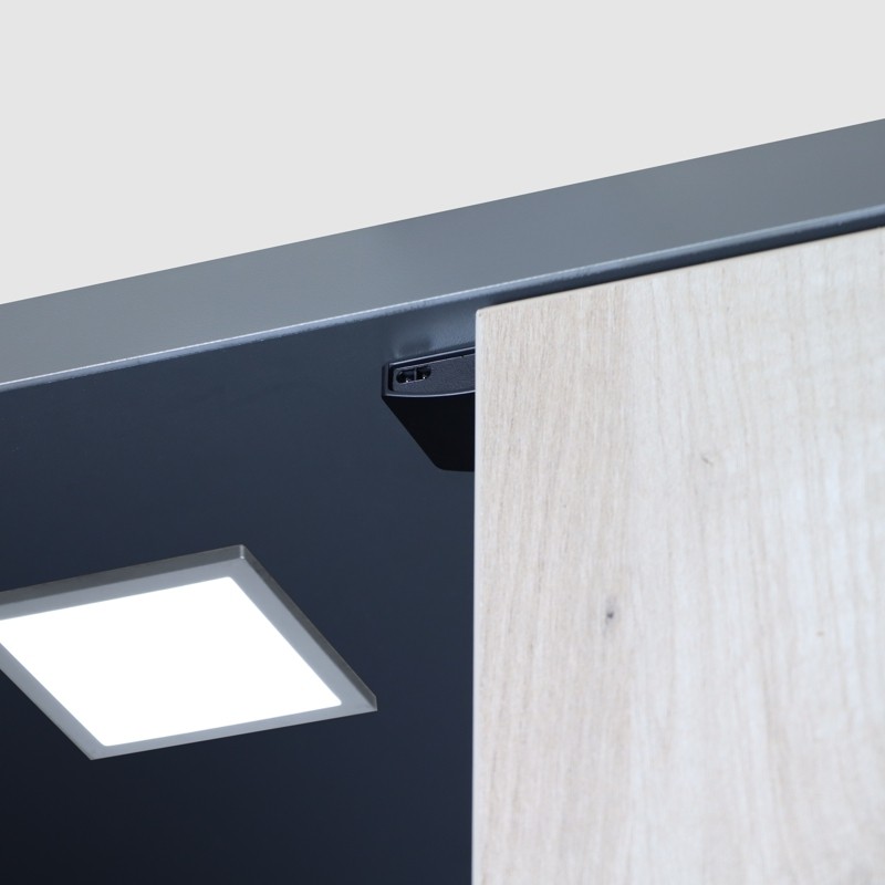 Wyłącznik TEO z funkcją ściemniania TEO czarny