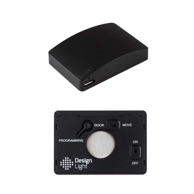 Wyłącznik TEO z funkcją ściemniania TEO czarny