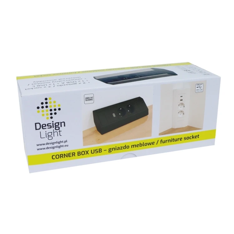 opakowanie przedłużacza CORNERBOX-CZ-2DE-UAC-01