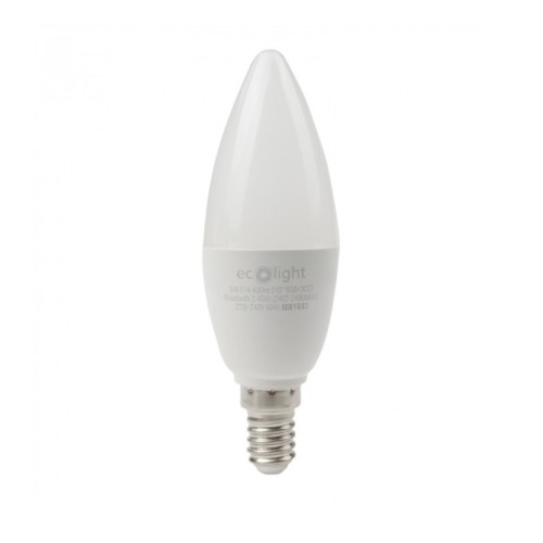 Żarówka LED E14 5W RGB + CCT świeczka C37 Tuya Smart Bluetooth