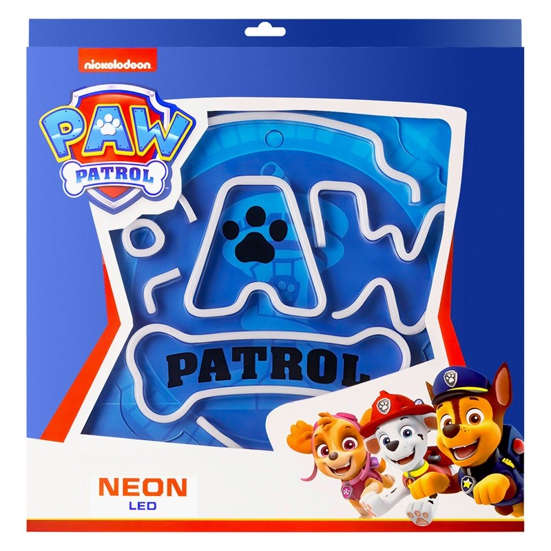 Neon dekoracyjny LED Psi Patrol na podstawce USB Forever Light