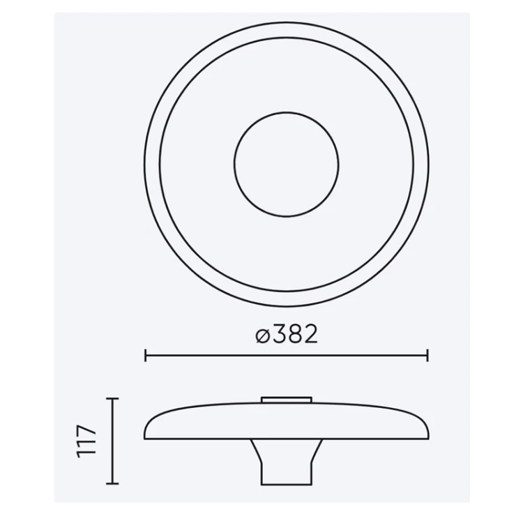 wymiary lampy ulicznej 50-80-100W CCT 6000-12000lm IP65