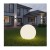 Kula ogrodowa LED RGB + 3000K 40cm solarna