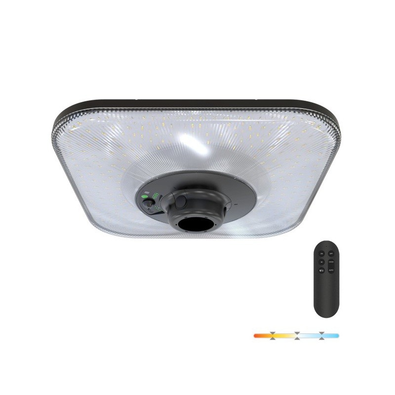 Lampa uliczna parkowa LED solarna 25W 3CCT Solsumi Square + pilot