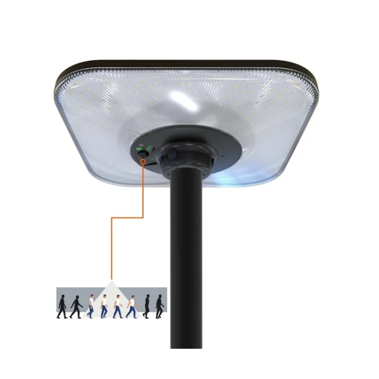 Lampa parkowa LED solarna 25W 3CCT