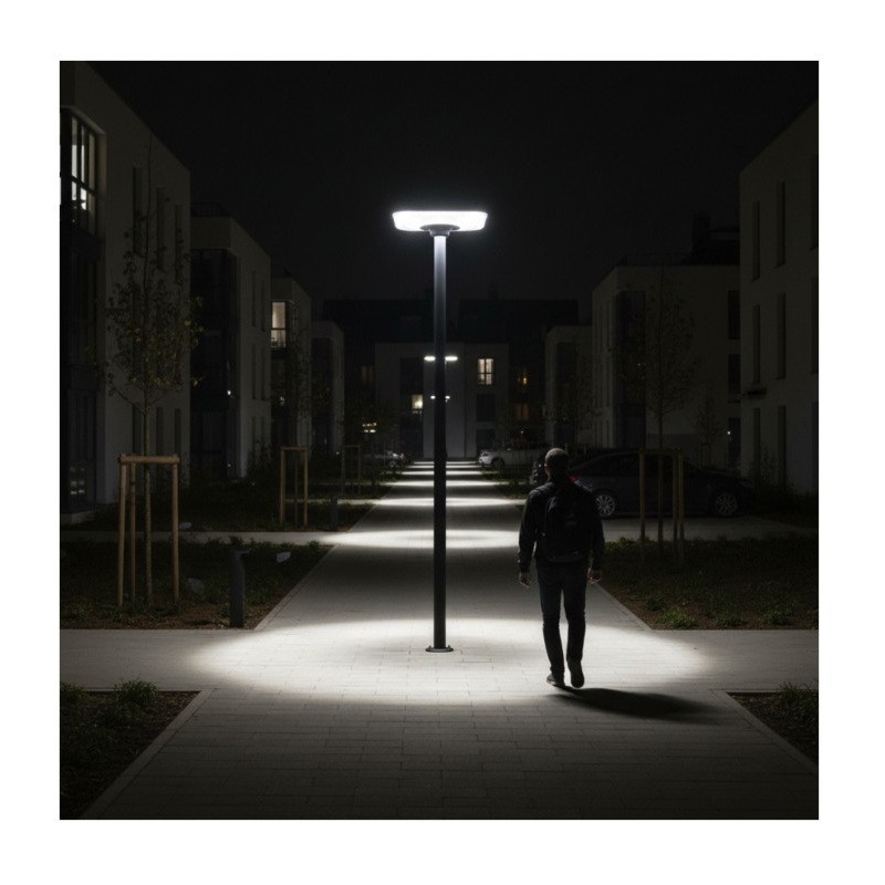 Lampa uliczna LED solarna 25W 3CCT