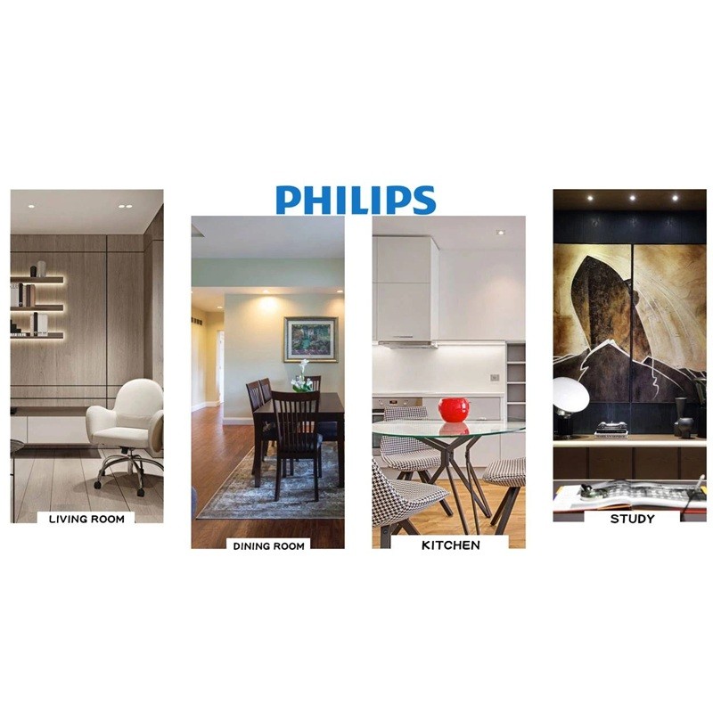 Żarówka LED Philips GU10 4,6W biała ciepła 36°